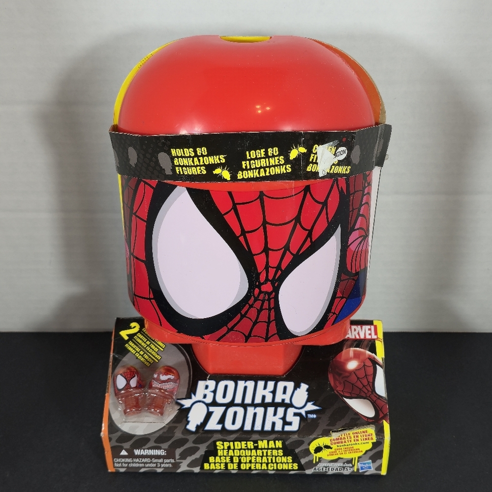 Bonka Zonks Spider Man Collectiable Case Hasbro New NIB
